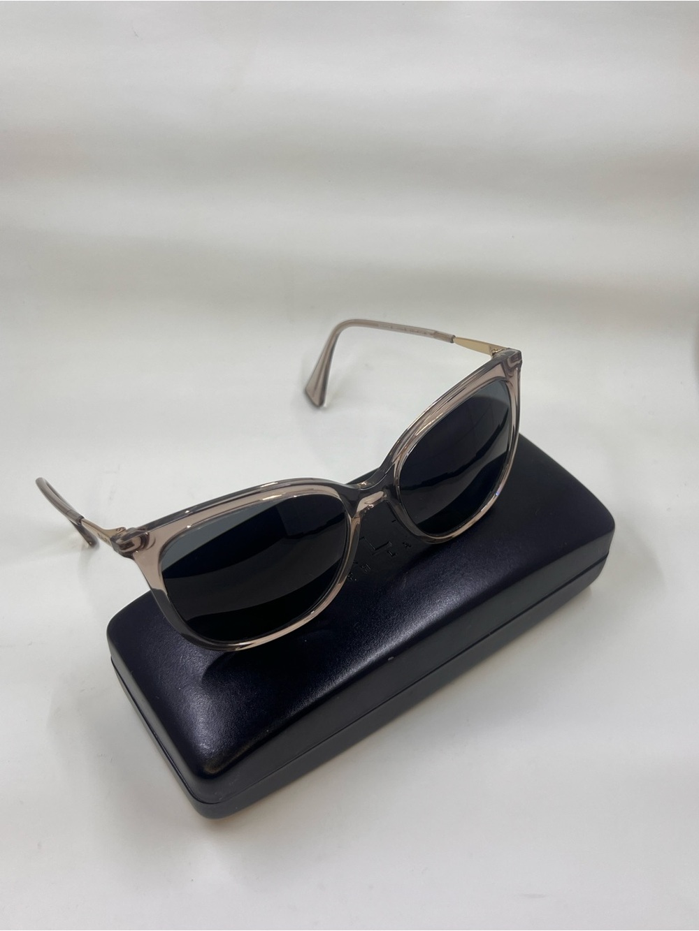 Ralph Lauren Sunglasses RA5248 580213 Transparent Brown Frame w/ Case 56mm